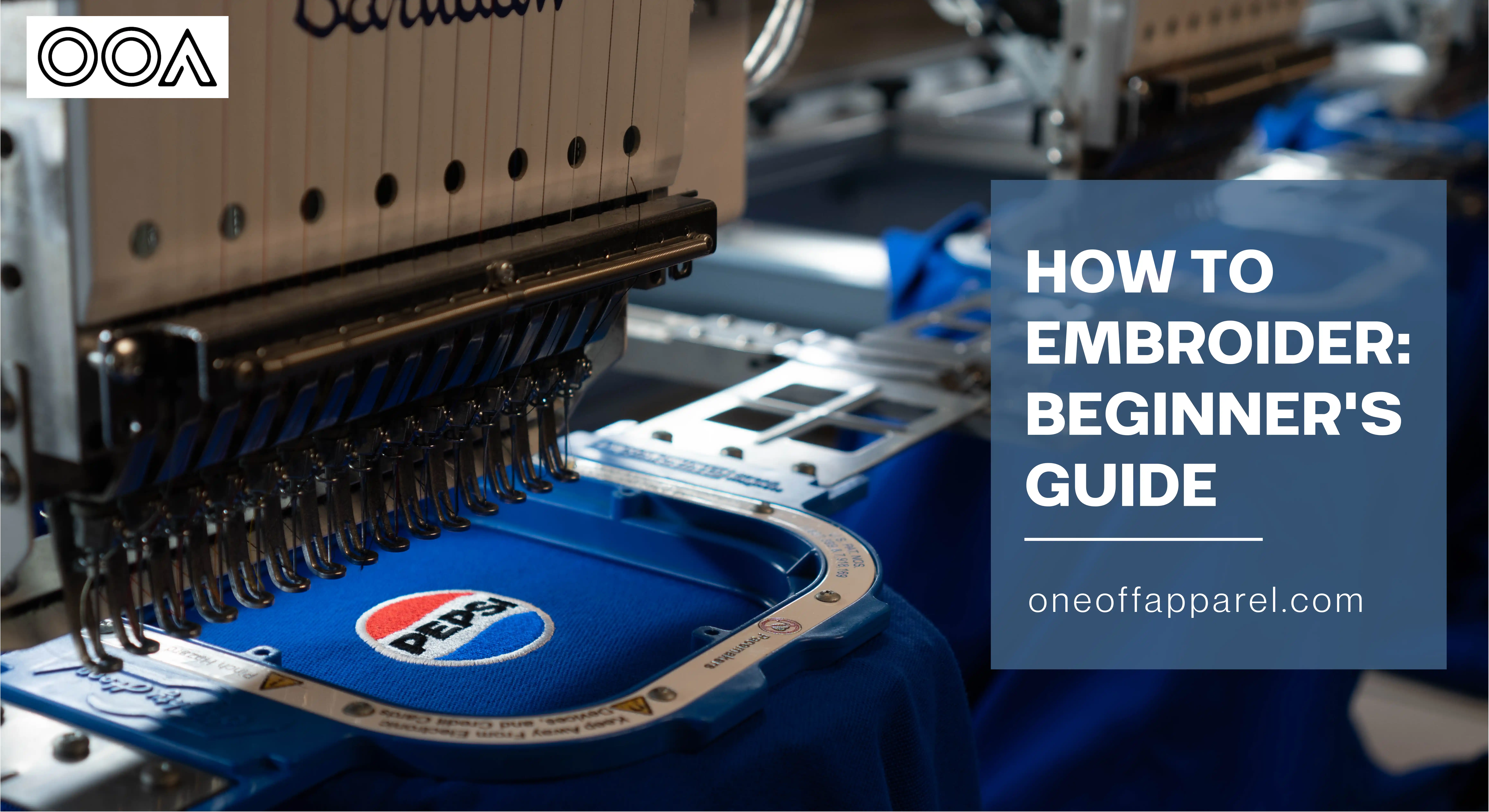 How to Embroider
