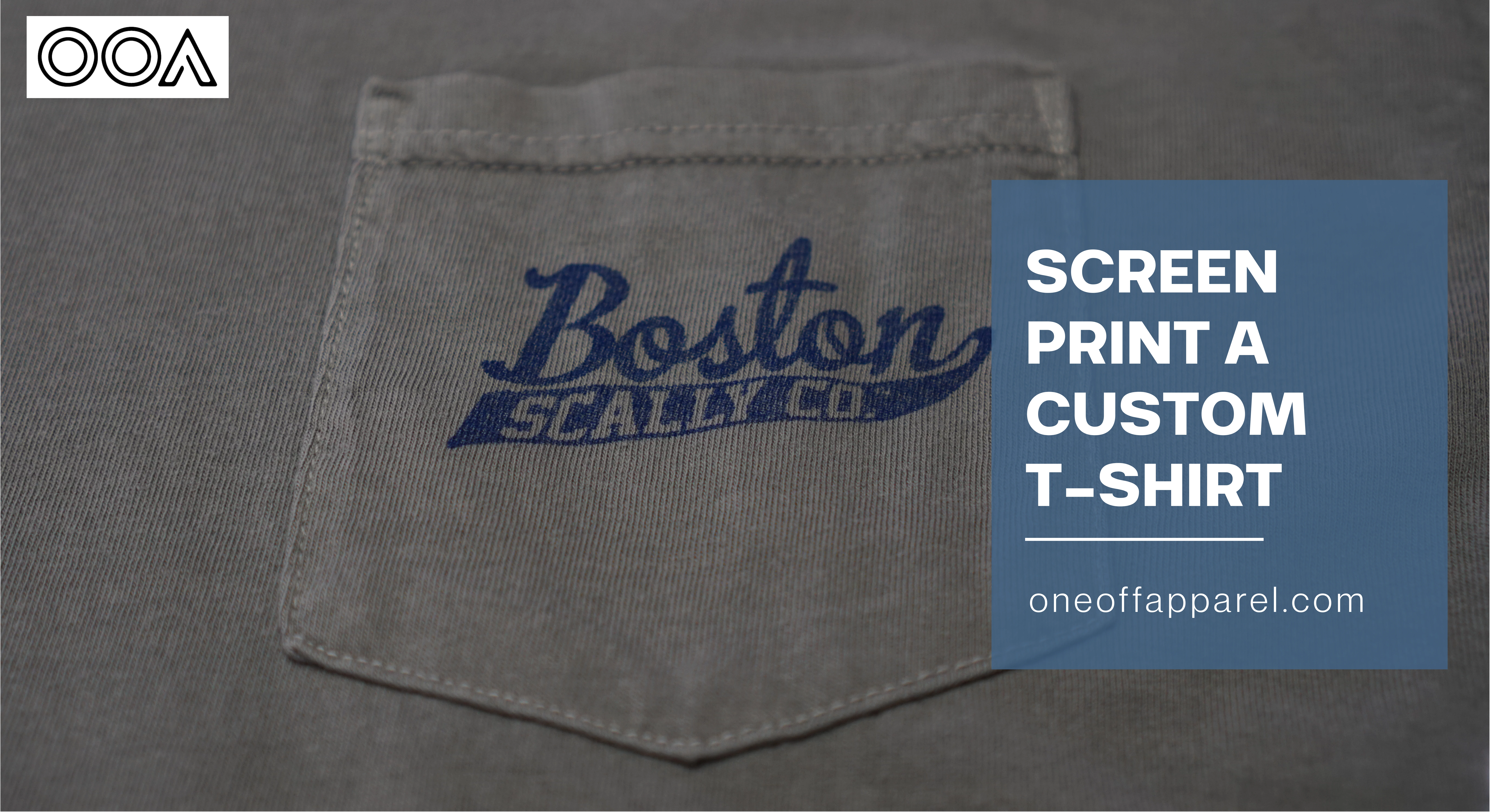  screen print a custom t-shirt